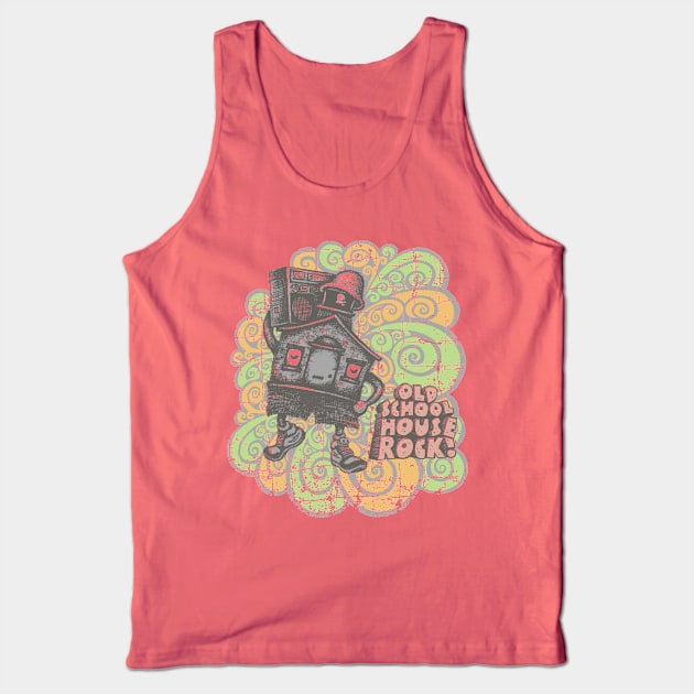 Old School House Rock Tank Top by kg07_shirts